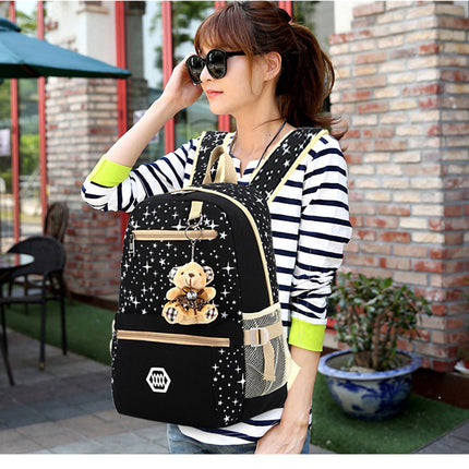 Three-piece backpack