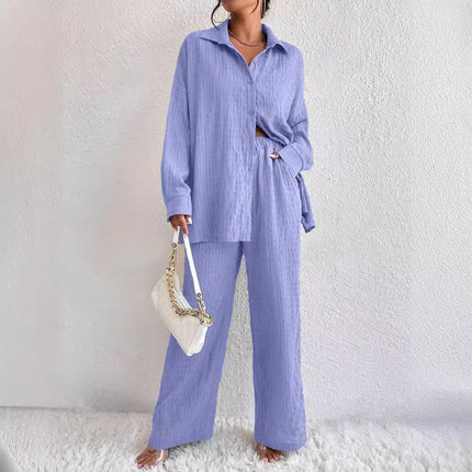 Elegant Trousers Long Sleeve Suit