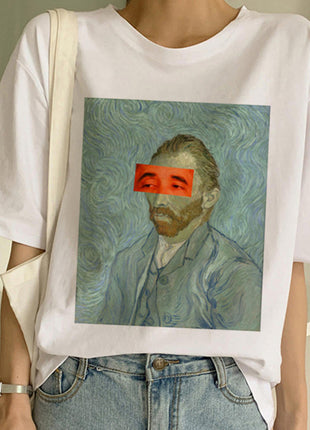 Van Gogh oil T-shirt