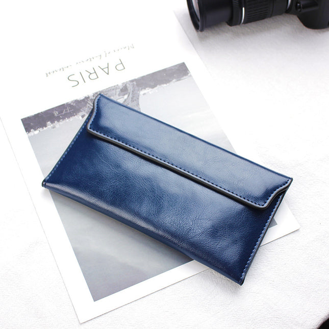 Long Genuine Leather Wallet