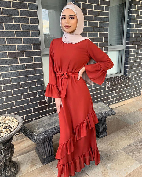 Cotton Long Girly Abaya