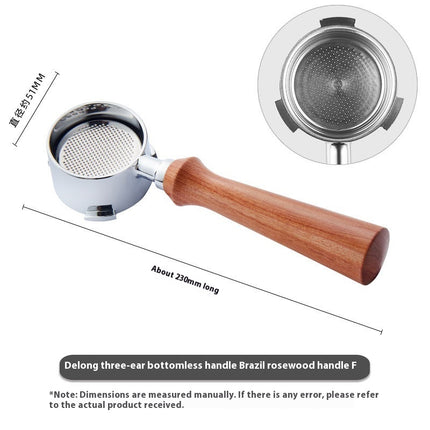 51mm Coffee Machine Modified Solid Wood Handle 43 types
