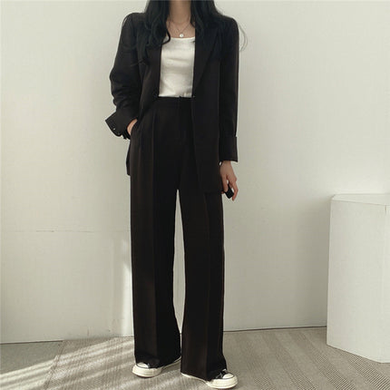 Korean Style Casual Suit Set