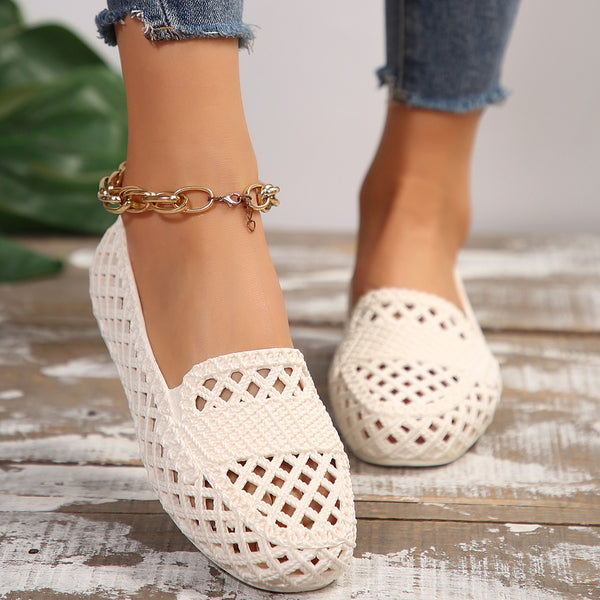 Mesh Breathable Outer Wear Leisure Pumps