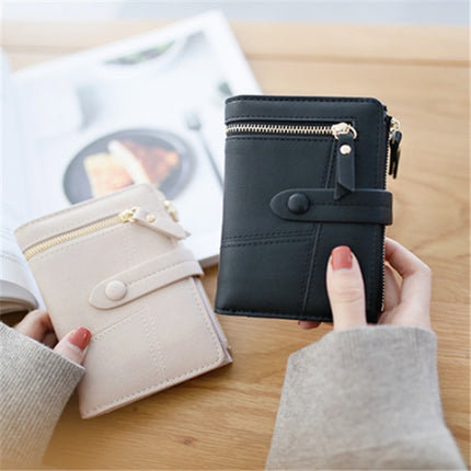 Zipper Buckle Clutch