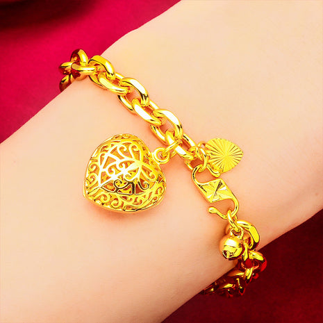 Pulsera de Corazón de Oro de Placer de Vietnam