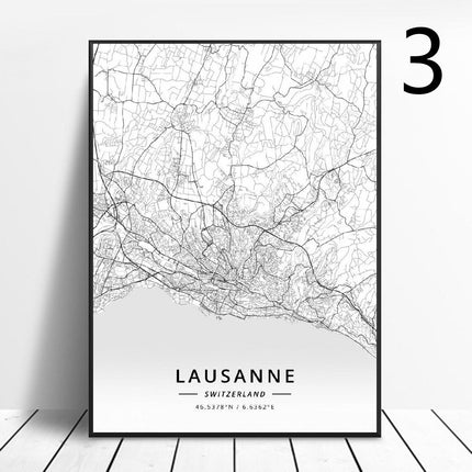 Switzerland - 60x80 cm