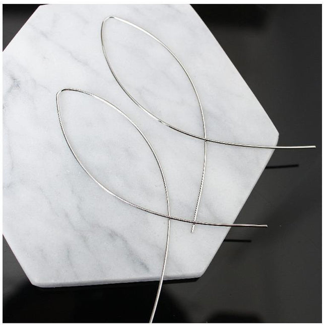 Fish Amphibole Zircon Earrings