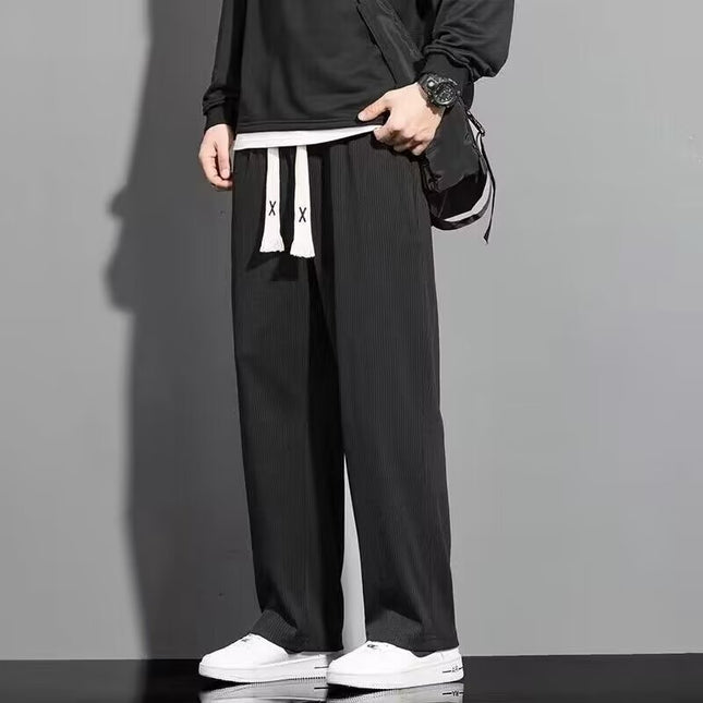 Thin Loose Straight Casual Trousers