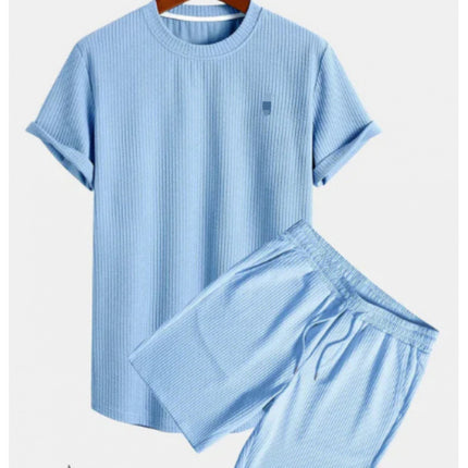 Round Neck Short Sleeve & Short Two-piece