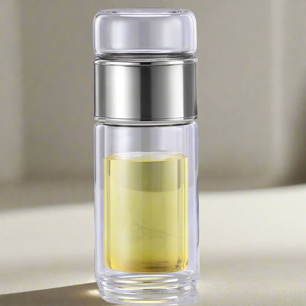 Tea Double-layer Glass Separation Cup