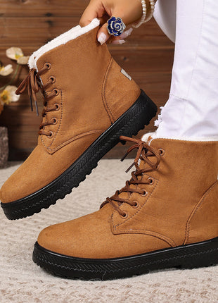 Waterproof High-top Cotton-padded Snow Boots