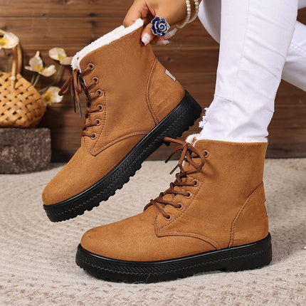 Waterproof High-top Cotton-padded Snow Boots