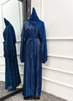 Dark blue turban
