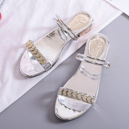 Korean Fairy Style Rhinestone Heels