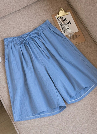 コットンリネンショートパンツ