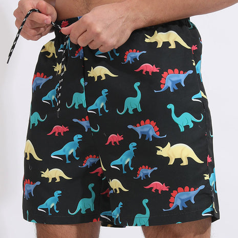 Pantalones Cortos de Playa de Dinosaurios Antiguos
