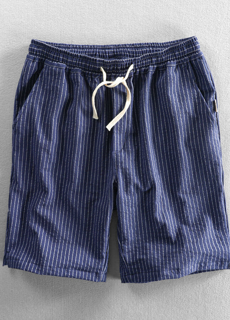Men's Striped Casual Loose Straight Pants