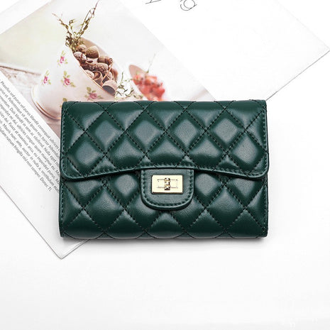 Full Sheepskin Leather Purse