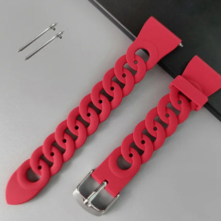 Smart Watch Ring Bracelet Silicone Universal Watch Wristband