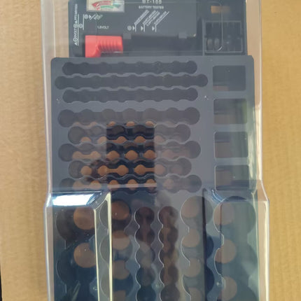 Battery Storage Box with Free Test Indicator