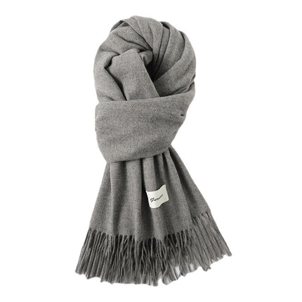 Tassel Cashmere Scarf