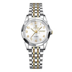 Gold White Surface Steel Belt