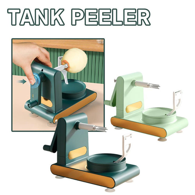 Hand-Cranked Multifunctional Peeler – Peel Faster, Cleaner, and Effortlessly