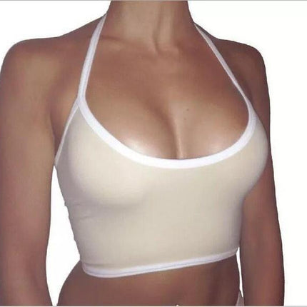 NEW HALTER BRALET CROP TOP