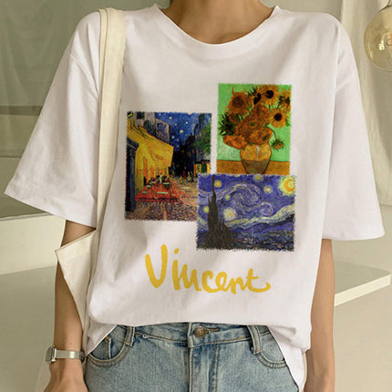 Van Gogh oil T-shirt