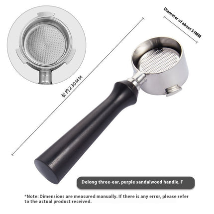 51mm Coffee Machine Modified Solid Wood Handle 43 types