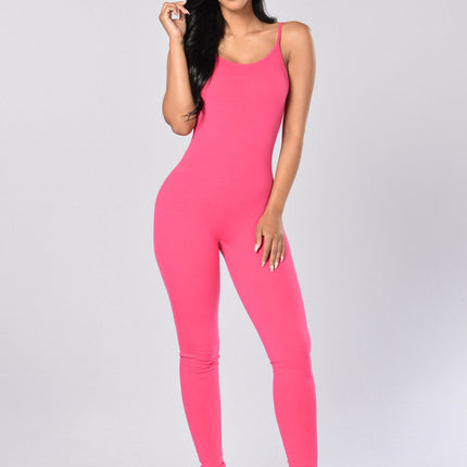 Skinny Backless Sling Jumpsuit