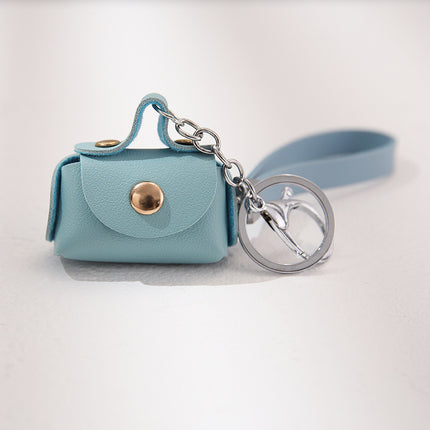PU Personality Handbag Keychain Coin Purse