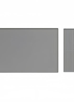Minimalist Silicone Coffee Machine Mat – Double-Layer Draining Pad & Cup Tray
