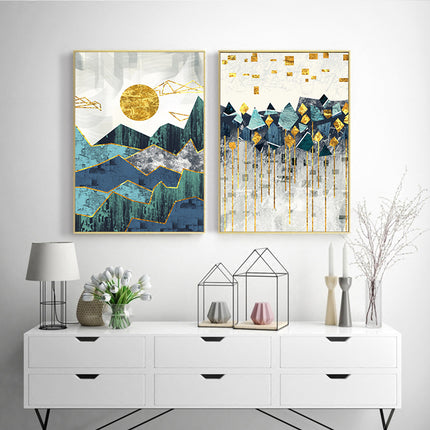 Abstract Mountain - 60x90 cm