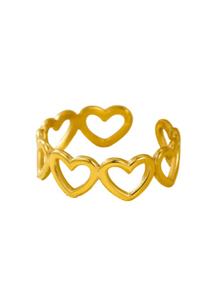 Adjustable Stainless Steel Minimalist Ring