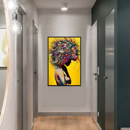 Flower Girl - 60x90 cm