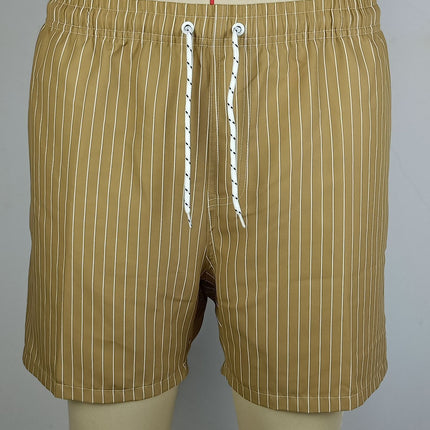 Polyester Fiber Striped Triangle Lining Shorts