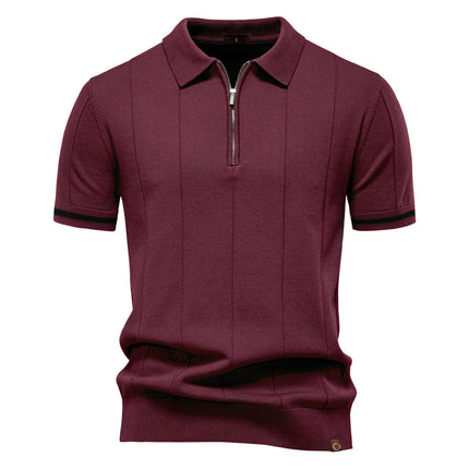 Fashion New Business Casual Short Sleeve Polo