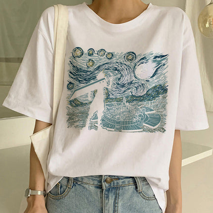 Van Gogh oil T-shirt