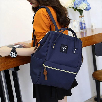Casual Daypacks Brand Design Zipper Backpack Travel Bag