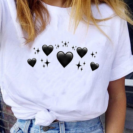 Cute 90s Love Short Sleeve T-shirt