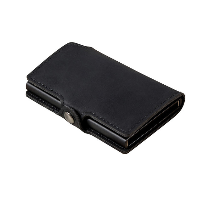 RFID PU Metal Card Holder Wallet