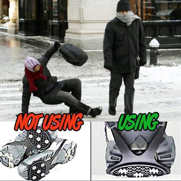 Silicone Crampons Non-Slip Shoe Grip