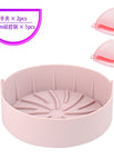 Round Pink 22cm with Hand Clip