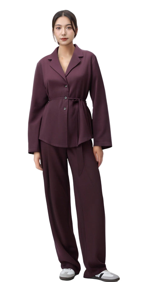 Casual Pants Trousers Suit Combination