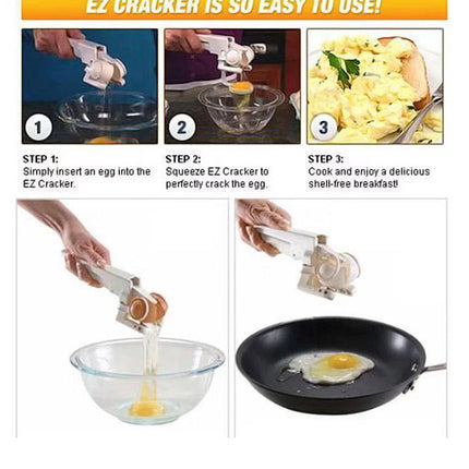 Egg Shell Cracker Plastic Handheld