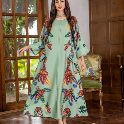 Light Green Long Sleeve Dress