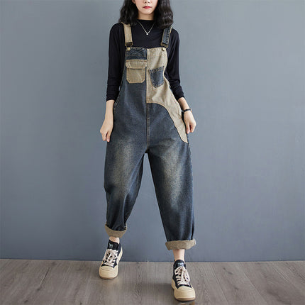 Autumn Loose Denim Overall