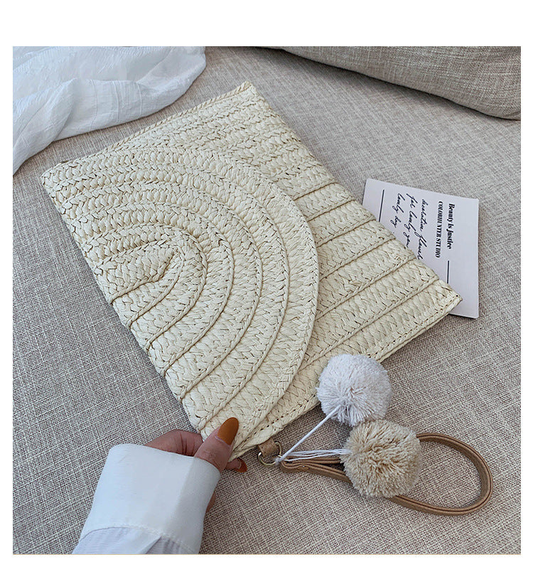 Hand Woven Messenger Handbag